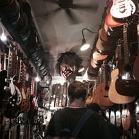 Photo taken at Dan&amp;#39;s Chelsea Guitars by A C. on 8/12/2014