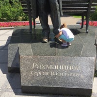 Photo taken at Памятник Сергею Рахманинову by Владимир Р. on 6/30/2019