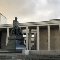 Photo taken at Памятник Ф. М. Достоевскому by Владимир Р. on 10/23/2021