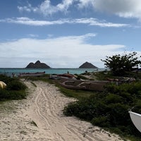 Photo taken at Lanikai Beach by Reggie C. on 2/22/2024