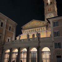 Photo taken at Basilica di Santa Maria in Trastevere by Reggie C. on 11/17/2023