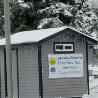 Photo taken at Lakeview Drive In by M4y4 C. on 1/18/2017