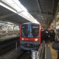 Photo taken at Platform 3 by Mizuki H. on 1/21/2018