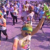 Photo taken at The Color Run 2016 by Anna K. on 6/5/2016