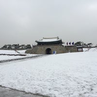 Photo taken at Hwaseong Fortress by jaehoon s. on 12/4/2015