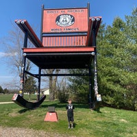 Photo taken at World&amp;#39;s Largest Rocking Chair by Patrick O. on 3/27/2021