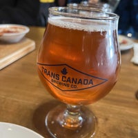 Photo taken at Trans Canada Brewing Co by Matthew S. on 4/30/2023