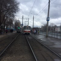 Photo taken at Остановка «Самарский филиал Третьяковской галереи» by Оксана Ф. on 4/3/2016