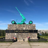 Photo taken at Мемориал воинам I корпуса противовоздушной обороны by Виталий С. on 6/24/2019
