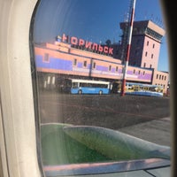 Photo taken at Norilsk International Airport (NSK) by Виталий С. on 8/6/2020