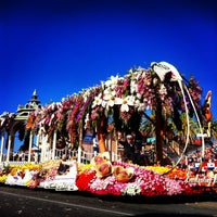 Photo taken at Rose Bowl Float Decorating by LaVon W. on 1/3/2014