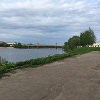 Photo taken at Пляж за Суворовским училищем by Tony F. on 5/14/2019