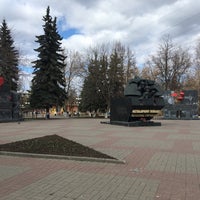 Photo taken at Памятник танковому экипажу Степана Горобца by Tony F. on 4/11/2019