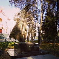 Photo taken at Памятник Высоцкому В.С. by Василиса Б. on 11/4/2014