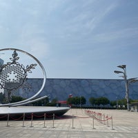 Photo taken at National Aquatic Center (Water Cube) by Teddy on 9/17/2022