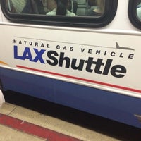 Photo taken at LAX Shuttle Stop - T7 by Teddy on 3/12/2014