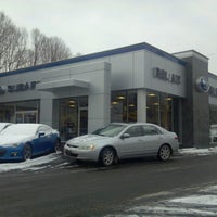 Photo taken at Bel Air Subaru by Blair T. on 1/26/2013