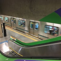 Photo taken at Estação Tatuapé (Metrô) by Caio César O. on 6/1/2019