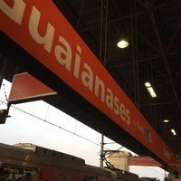 Photo taken at Estação Guaianases (CPTM) by Caio César O. on 3/24/2017