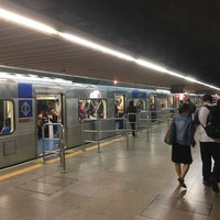 Photo taken at Consolação Station (Metrô) by Caio César O. on 5/26/2017