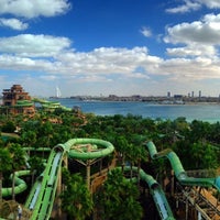 Снимок сделан в Aquaventure Waterpark пользователем Marina K. 1/5/2015