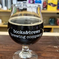 Photo taken at Books &amp;amp; Brews Brewing Company by Jeff G. on 3/11/2023