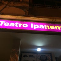 Photo taken at Teatro Ipanema by Sandra V. on 5/31/2016