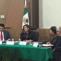 Photo taken at Tribunal Electoral del PJF Sala DF by Martha T. on 2/23/2016