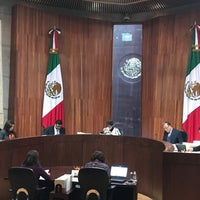 Photo taken at Tribunal Electoral del Poder Judicial de la Federación. Sala Superior by Martha T. on 12/14/2017