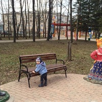 Photo taken at Детский парк им. А.Г. Николаева by Tatiana V. on 4/19/2016
