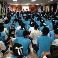 Photo taken at โรงเรียนพระแม่มารีสาธุประดิษฐ์ by May K. on 2/14/2013