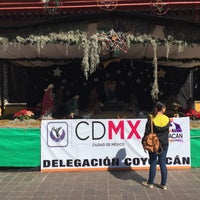 Photo taken at Delegación Coyoacán by Inti A. on 12/14/2016