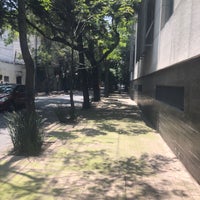 Photo taken at Colonia San Miguel Chapultepec by Inti A. on 7/31/2021