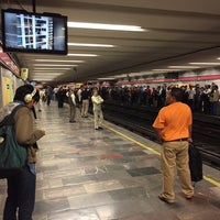 Photo taken at Metro Pino Suárez (Líneas 1 y 2) by Inti A. on 6/1/2017