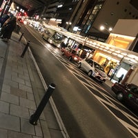 四条高倉バス停 Bus Stop In 下京区