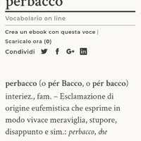 Perbacco Ristorante Italiano In Sennoj Okrug