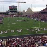 Photo taken at Kyle Field Zone Club by Crispin G. on 4/13/2013