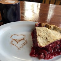 Photo taken at Aphrodite&amp;#39;s Organic Pie Shop by Danny F. on 12/23/2019