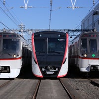 Photo taken at 東京都交通局 馬込車両検修場 by Koichi I. on 12/9/2017