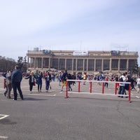 Photo taken at Luzhniki Stadium by Анастасия П. on 5/1/2013