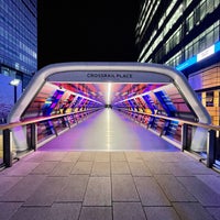 Photo taken at Crossrail Place by Saleh on 1/10/2022