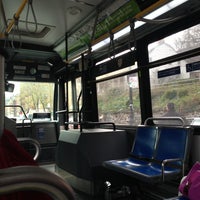 Photo taken at MTA A Train Shuttle Bus by Jason G. on 4/13/2013