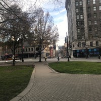 Photo taken at City Hall Park by Ahmad C. on 3/13/2018