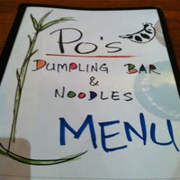 Photo taken at Po&#39;s Dumpling Bar by Jasen M. on 1/20/2013