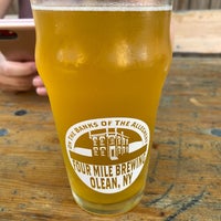 Photo taken at Four Mile Brewing by Marty H. on 8/9/2020