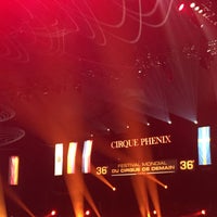 Photo taken at Cirque Phénix by Cyril E. on 2/1/2015
