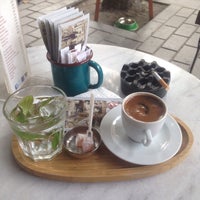 Photo taken at Cafe Post Office - Karaköy by Cuneyt T. on 10/20/2015