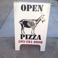 Photo taken at Hogan&amp;#39;s Goat Pizza by LLCoolShaun on 10/3/2014
