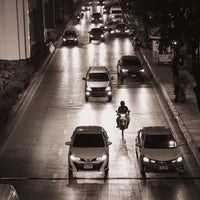 Photo taken at Asoke Intersection Sky Walk by HyungKi H. on 12/29/2022