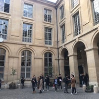 Photo taken at Université Panthéon-Sorbonne Faculté de Droit by Gabor K. on 5/7/2019